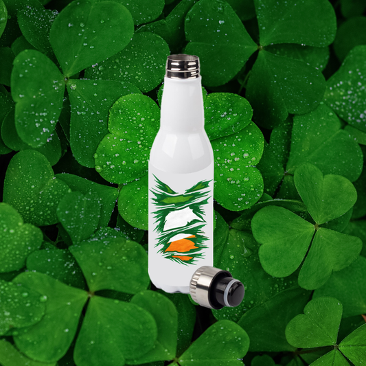 Shamrock Collection - Irish Flag Water Bottle 🍀