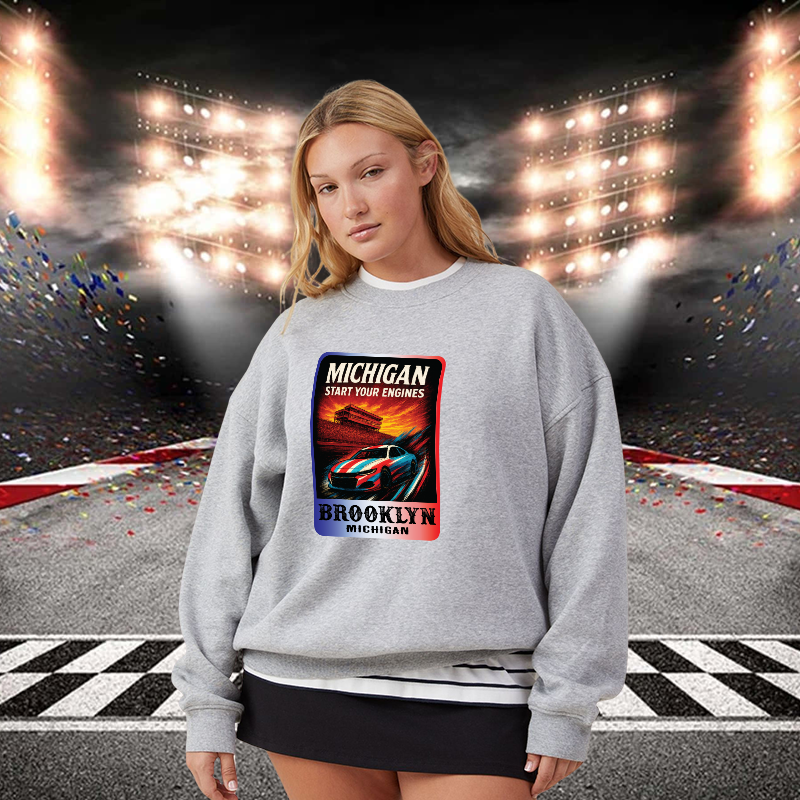 Michigan Start Your Engines Sweatshirt
