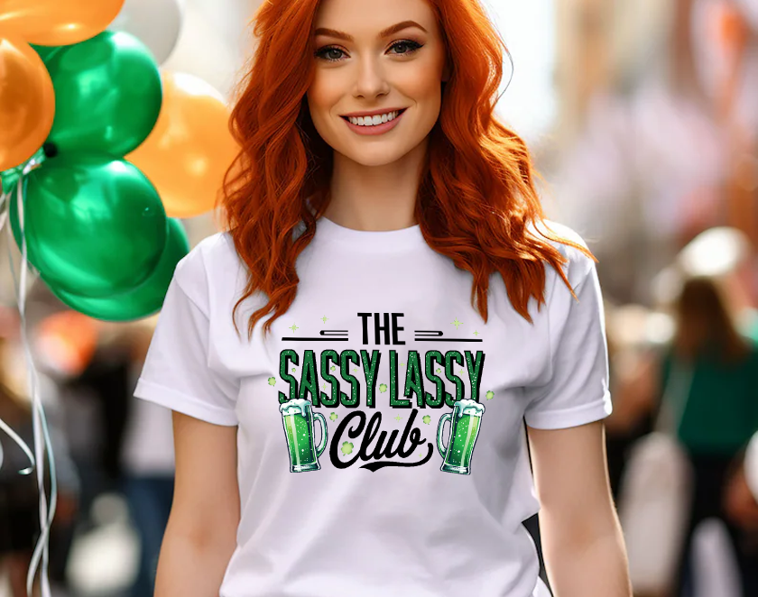 Shamrock Collection - The Sassy Lassy Club Tee