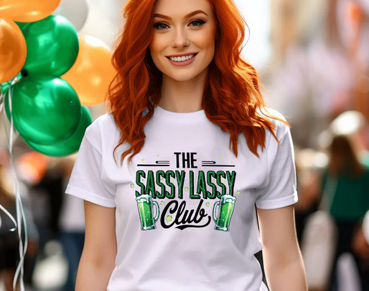 Shamrock Collection - The Sassy Lassy Club Tee