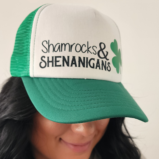 Shamrocks & Shenanigan's Trucker Hat