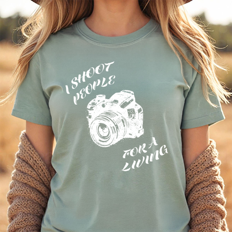 I Shoot People For A Living - Tee