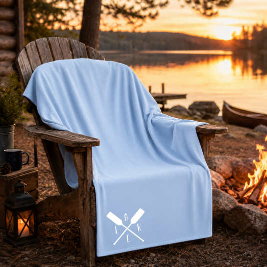 Lake Life Paddle Blanket