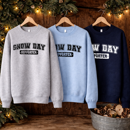 Snow Day Supporter Crewneck