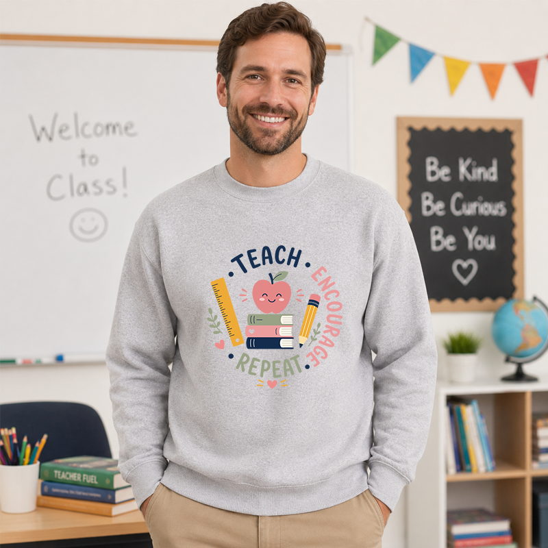 Teach. Encourage. Repeat. Design