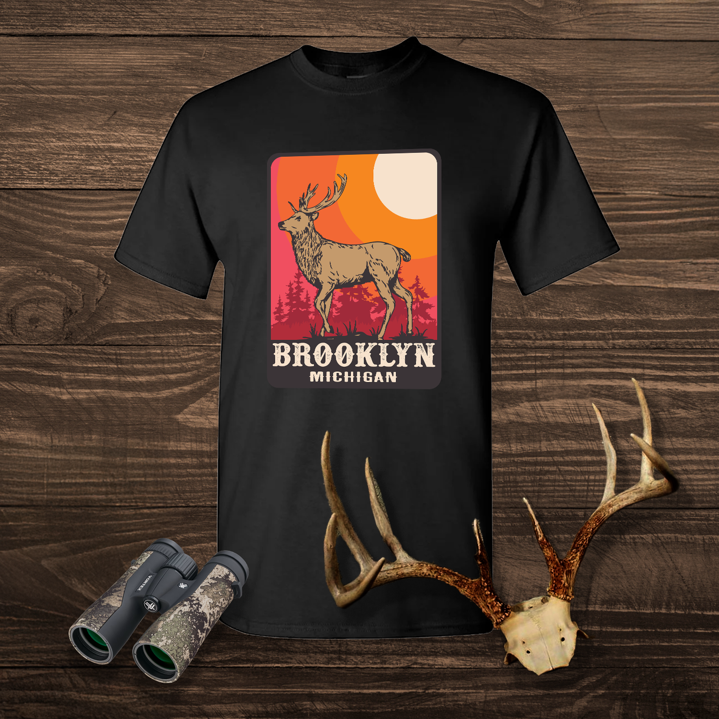 Brooklyn Michigan Deer Tee