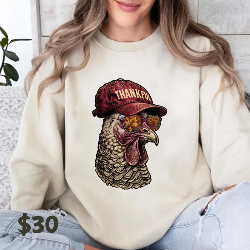 Thankful Turkey Crewneck