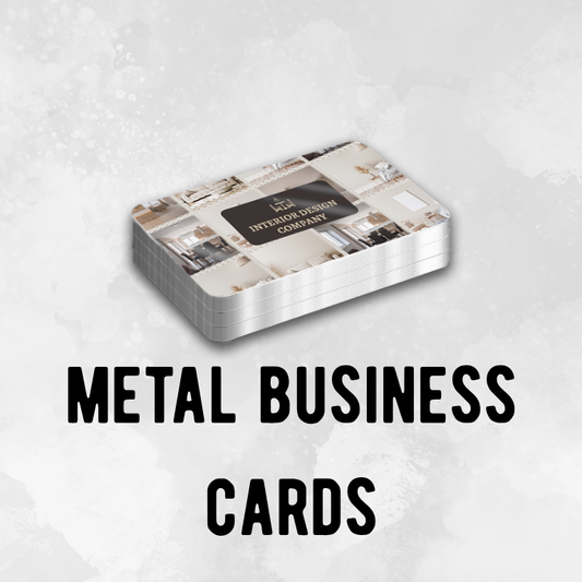 Business Cards - Metal