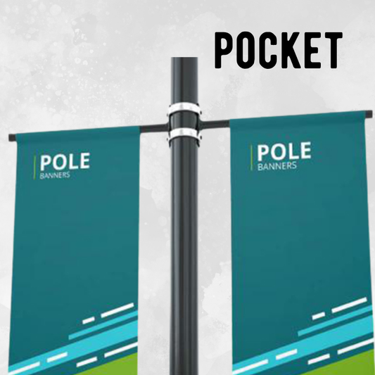Vinyl Banners - SINGLE SIDED - Pole Pocket