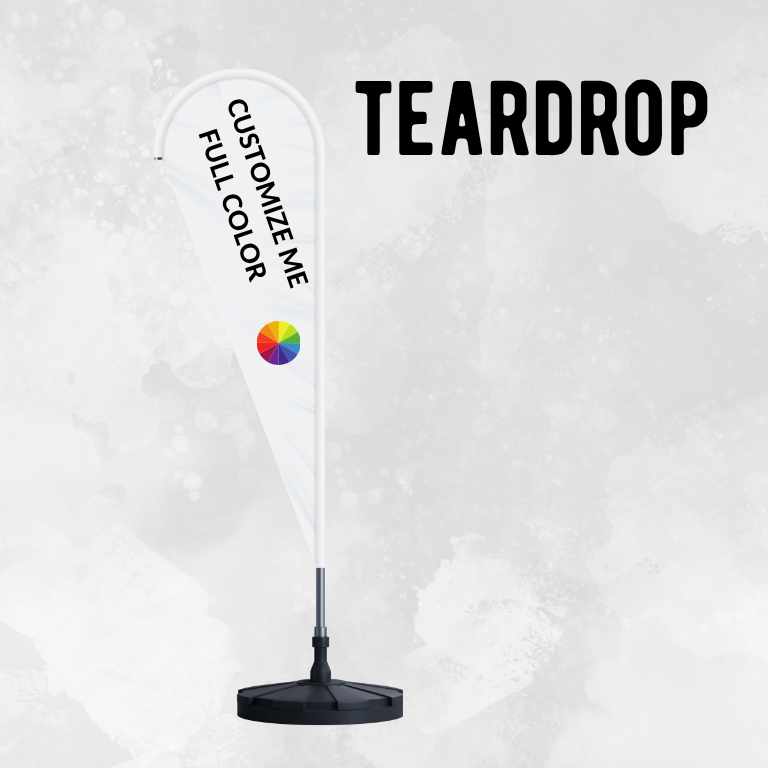 Teardrop Flags