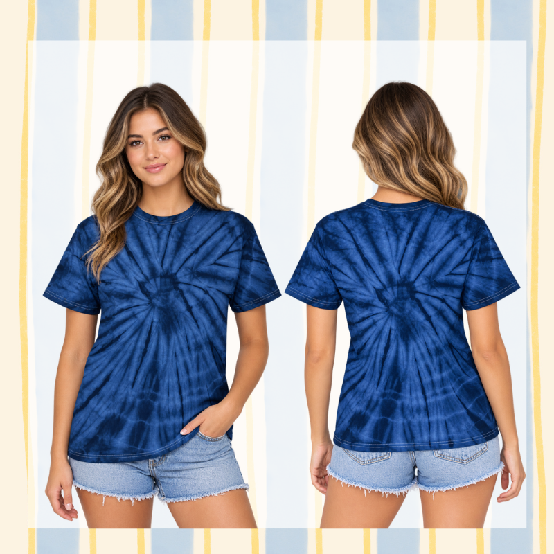 Columbia Eagles Tie dye T-shirt