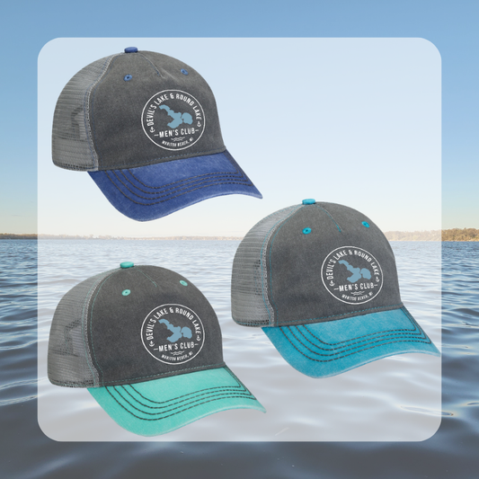 Devils Lake & Round Lake Men’s Club Trucker Hat