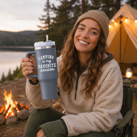 Custom Camping 40 oz Tumbler
