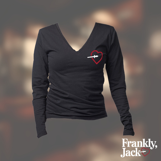 Frankly Jack - V Neck Long Sleeve