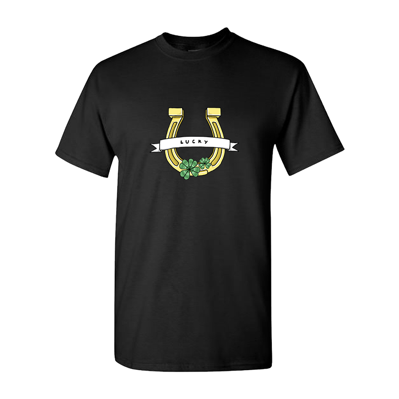 Shamrock Collection - Lucky Horseshoe Tee